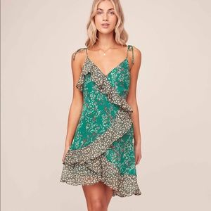 ASTR mix mini dress
